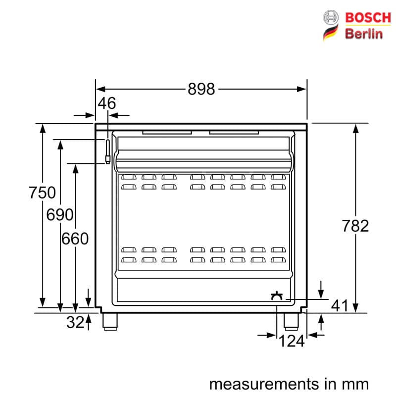 اجاق گاز بوش مدل BOSCH HSB738257I — تصویر ۸