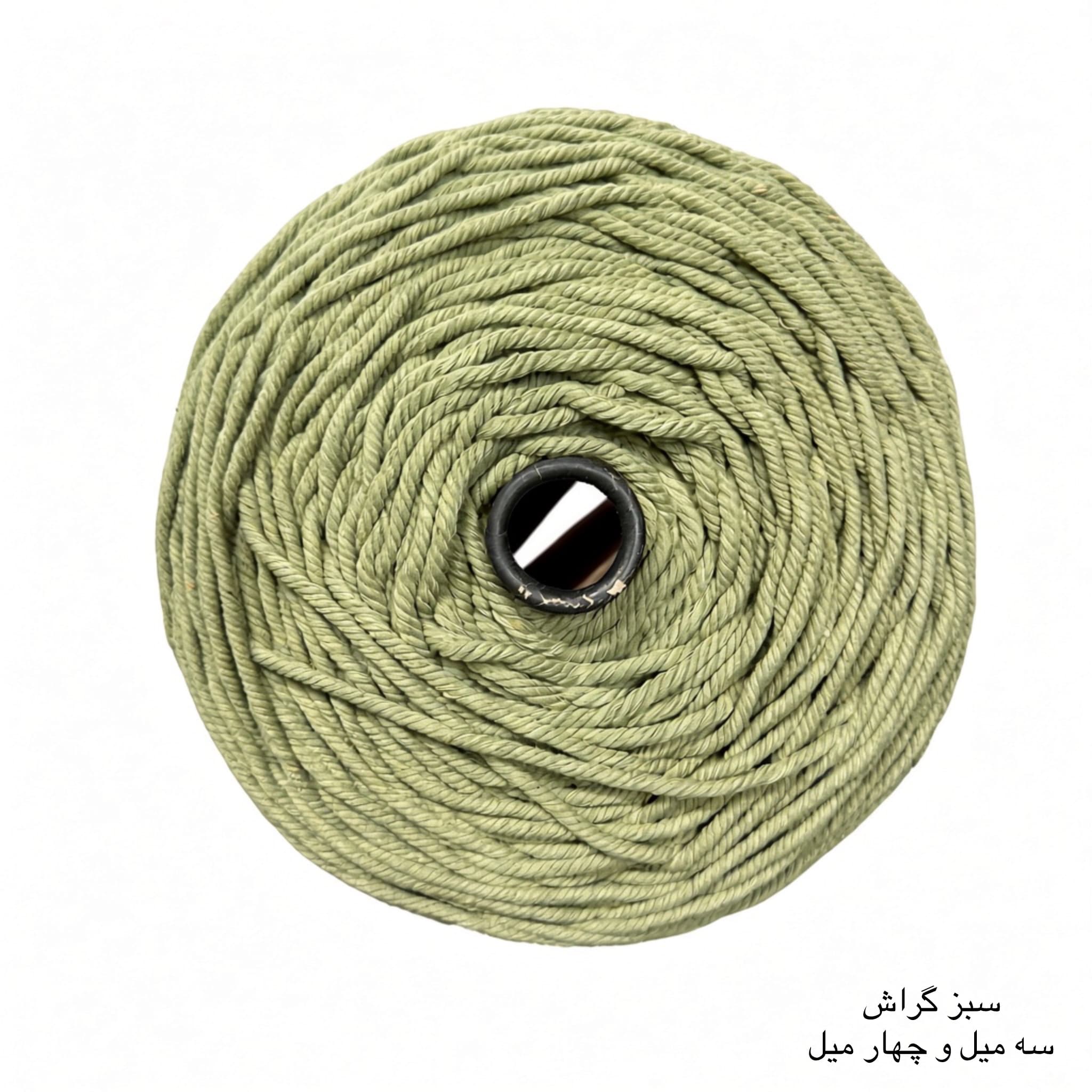 نخ مکرومه -سبز گراش - اعلا