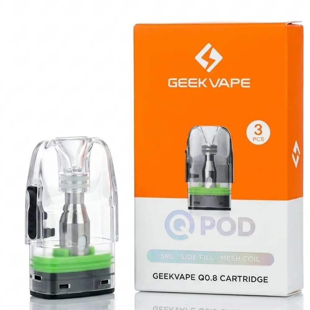 کارتریج گیک ویپ کیو ۰.۸ اهم ۳ میلی لیتر (تکی) – Geekvape Q Cartridge 0.8Ω — تصویر ۶