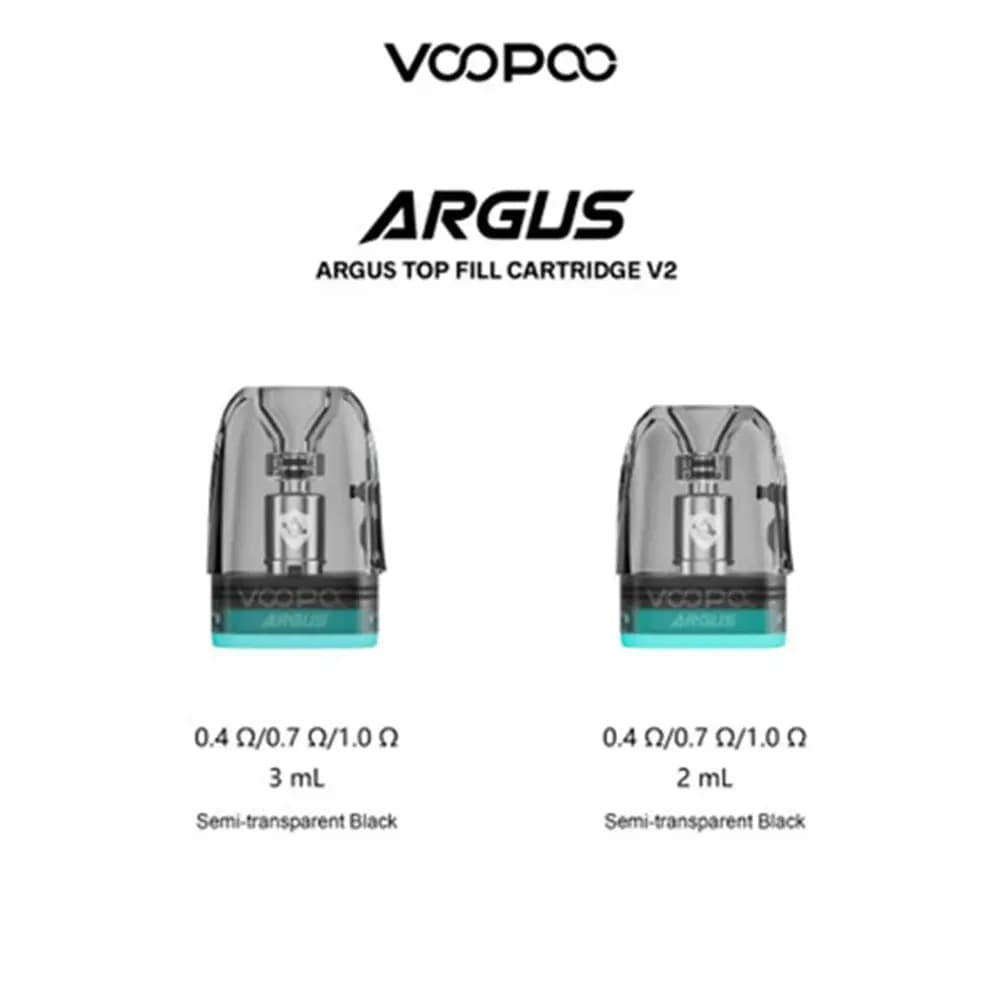کارتریج آرگاس V2 ووپو | VOOPOO Argus V2 Cartridge (Top Fill) — تصویر ۵