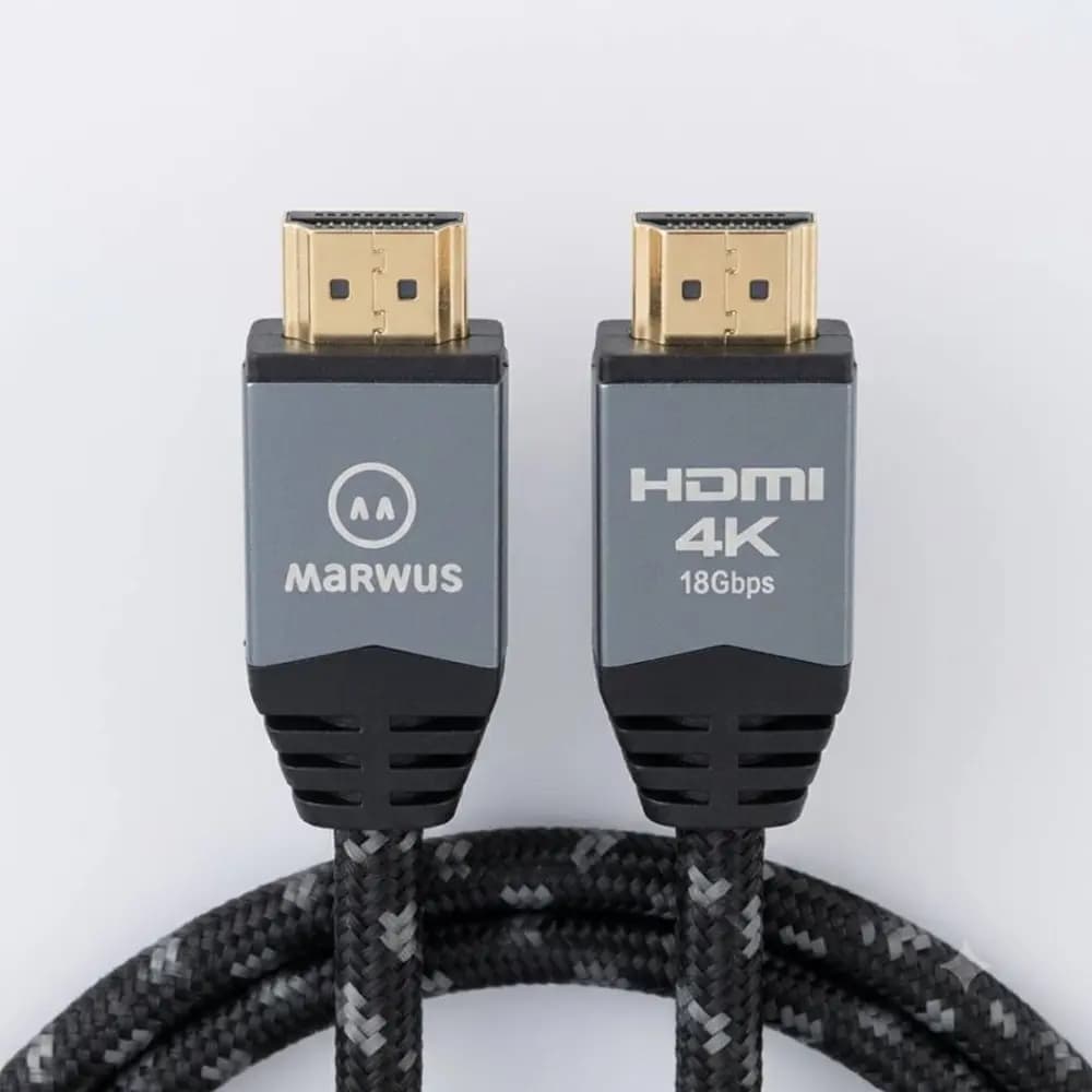 کابل HDMI مارووس (MARWUS) مدل H223-4K طول 1.5 متر — تصویر ۲