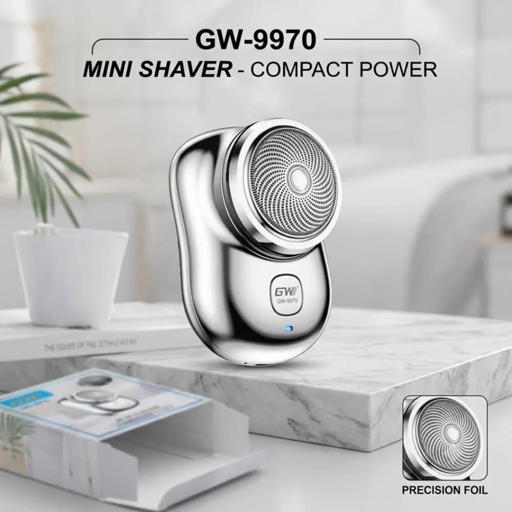 مینی شیور شارژی جی دبلیو مدل GW-9970 — تصویر ۲