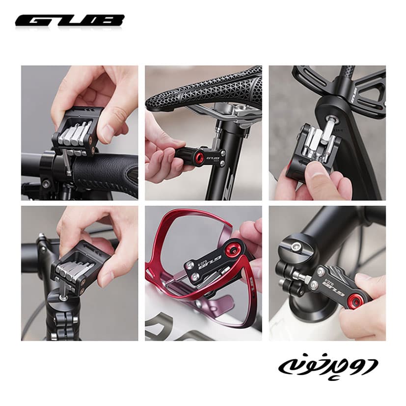 آچار 9 کاره جیوبی با آداپتور GUB GJZ-9 CO2 — تصویر ۲