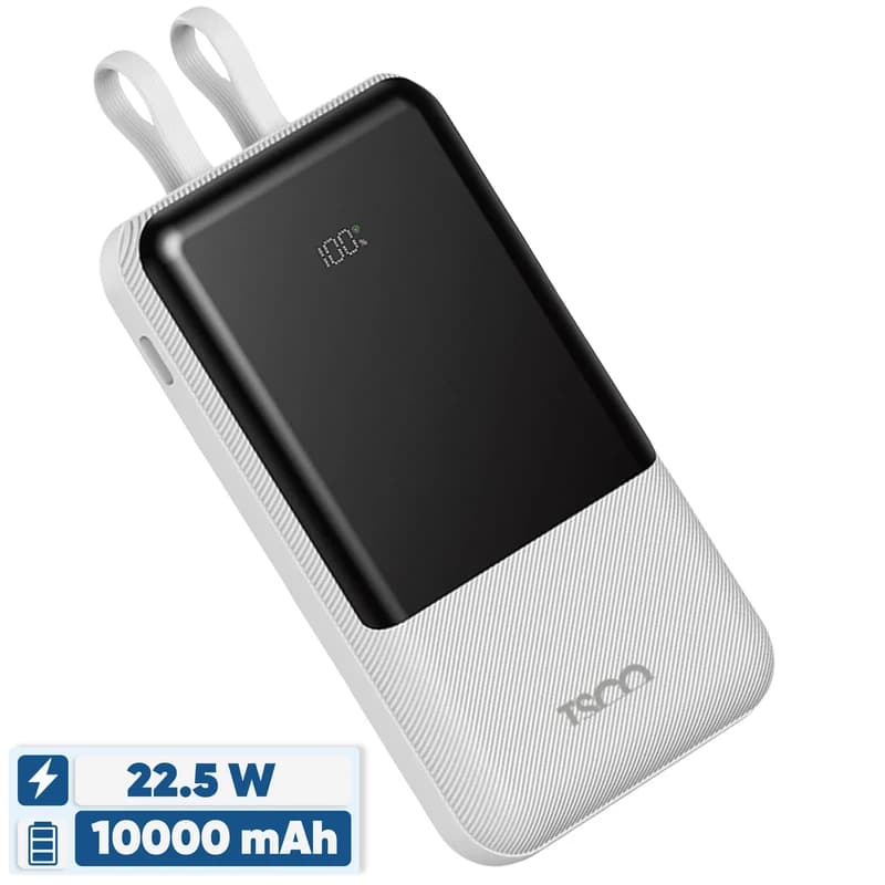 پاور بانک تسکو 10000mAh با نمایش lcd مدل TP 936