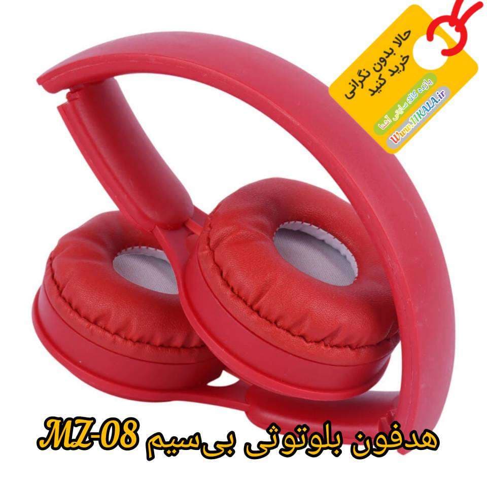 هدفون بلوتوثی بی‌سیم MZ‑08 — تصویر ۵