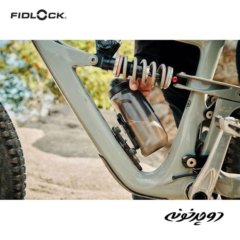 قمقمه مگنتی Fidlock 750 + bike base — تصویر ۳