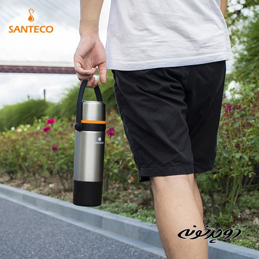 فلاسک و قهوه ساز سانتکو Santeco Kafe Multi-Purpose — تصویر ۳