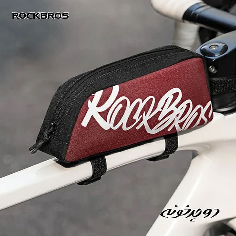 کیف روی تنه راکبراس ROCKBROS FlashRide Sketch Bike Frame Bag — تصویر ۶