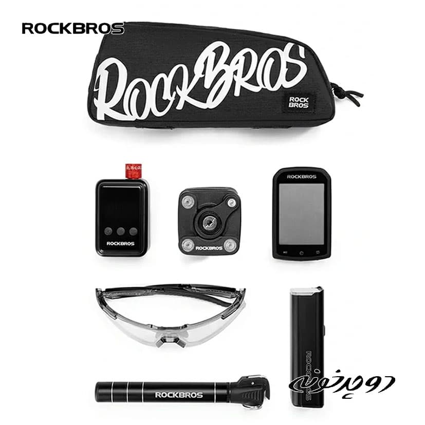 کیف روی تنه راکبراس ROCKBROS FlashRide Sketch Bike Frame Bag — تصویر ۸
