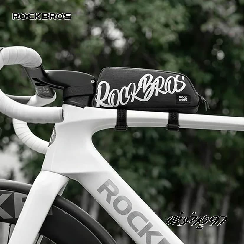کیف روی تنه راکبراس ROCKBROS FlashRide Sketch Bike Frame Bag — تصویر ۳