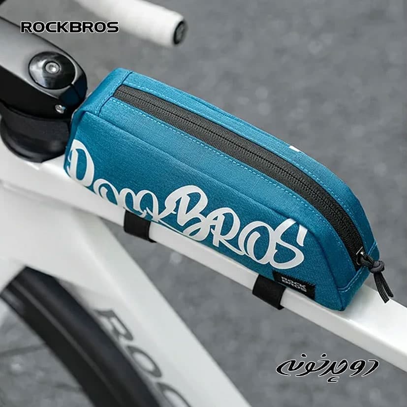 کیف روی تنه راکبراس ROCKBROS FlashRide Sketch Bike Frame Bag — تصویر ۴