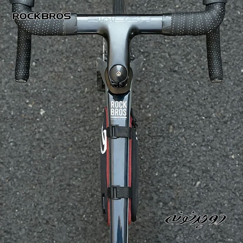 کیف مثلثی راکبراس ROCKBROS FlashRide Sketch Bike Triangle Bag — تصویر ۷