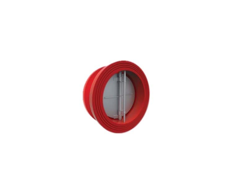 شیر یک طرفه دبل دور برند فیوالکو Fivalco highriser double valve wafer type