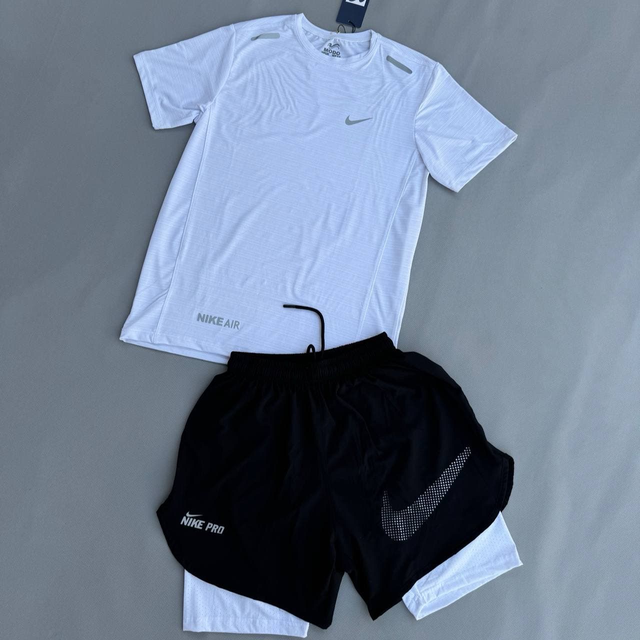 تیشرت شلوارک کشاله دار Nike air