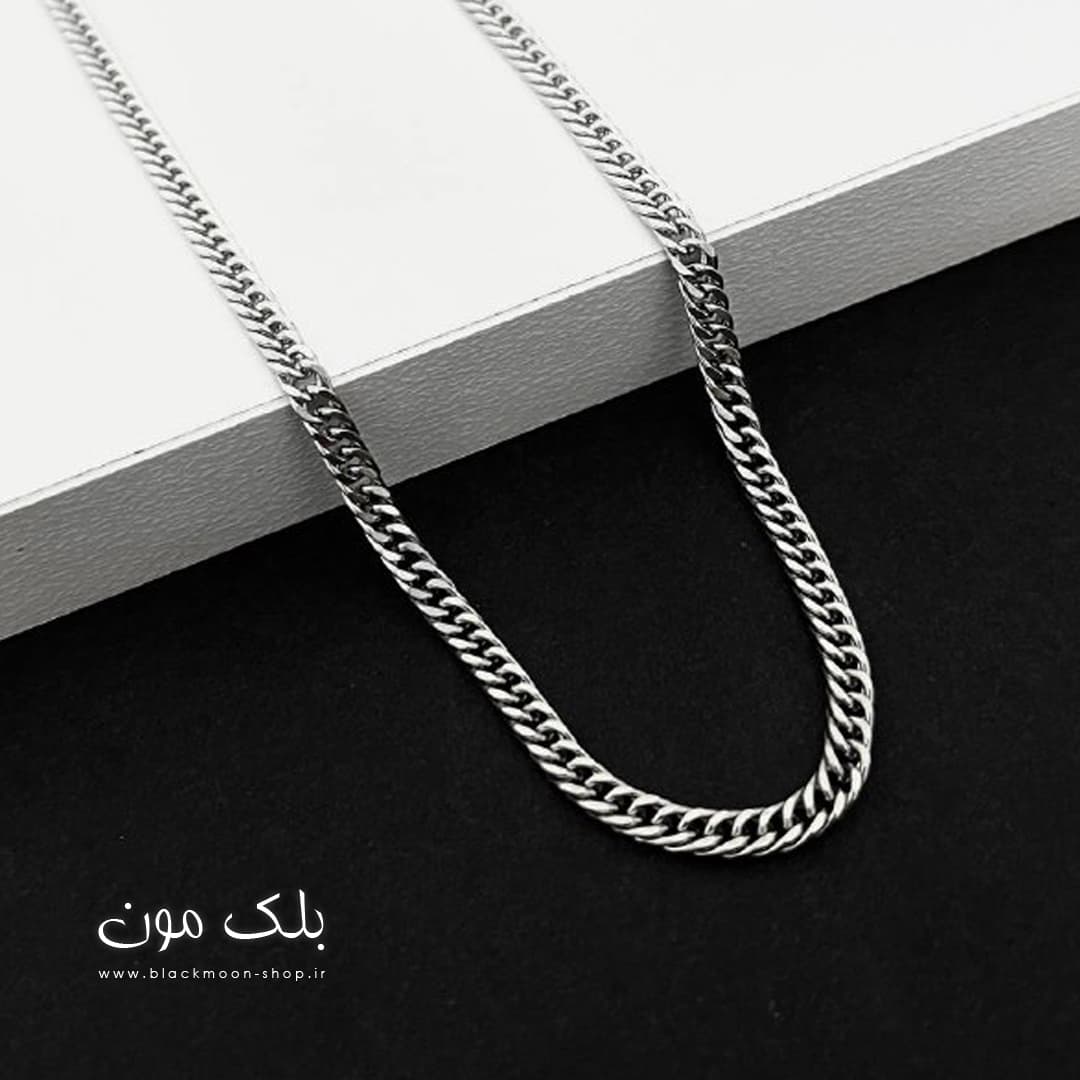 گردنبند مردانه کارتیر ریز نقره ای 3 میل — تصویر ۲