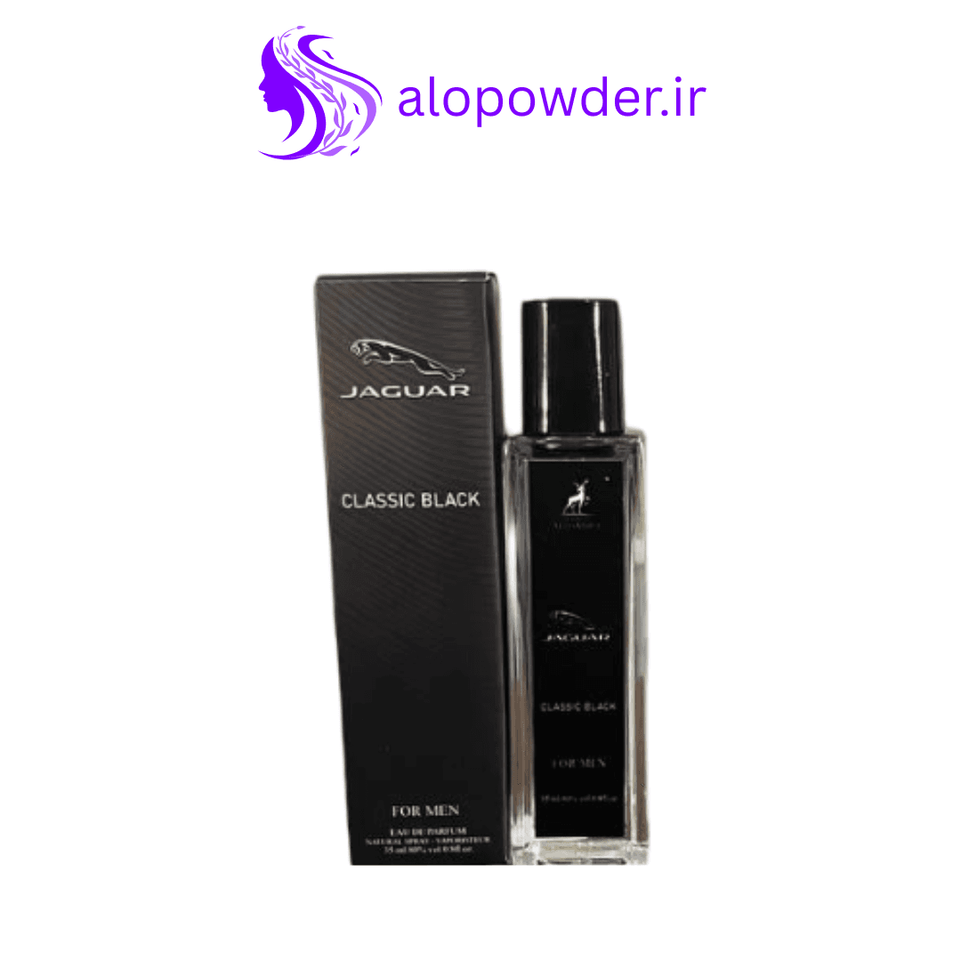 عطر ادوپرفیوم مردانه الحمبرا مدل جگوار کلاسیک بلک – Jaguar Classic Black حجم ۳۵ میل