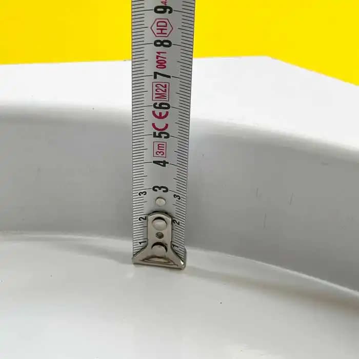 قالب ABS چوب و رزین مدل بیضی ابعاد 50*100 عمق 5 سانتیمتر مناسب میز — تصویر ۸
