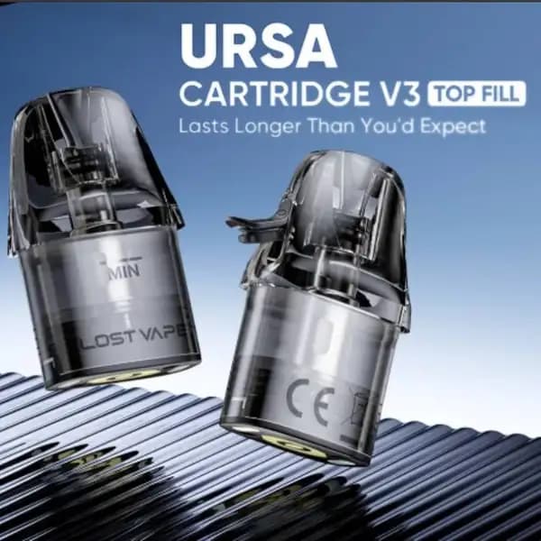 کارتریج اورسا V3 لاست ویپ 0.8 اهم 2.5 میلی لیتر | URSA Cartridge V3 — تصویر ۵
