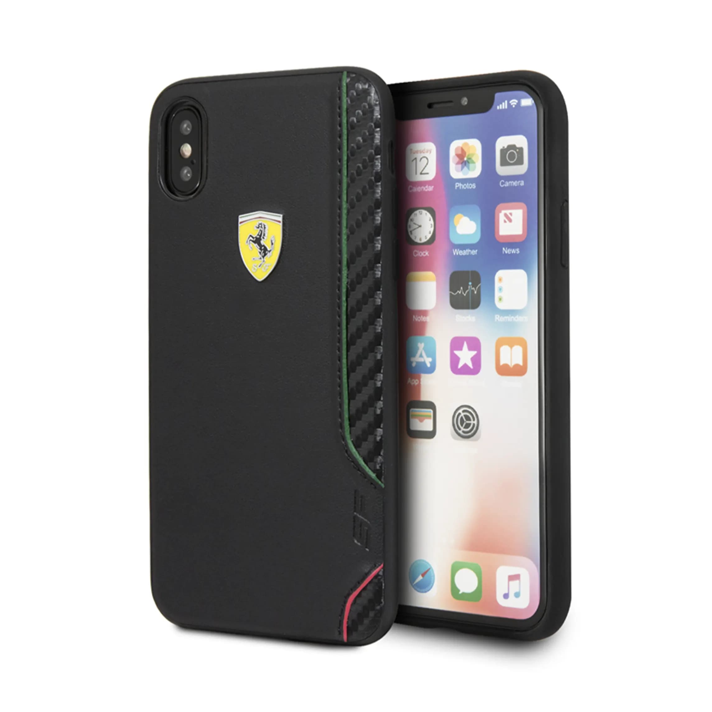 قاب چرمی آیفون XR طرح فراری برند CG Mobile