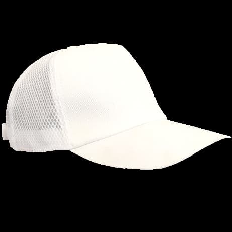 کلاه تابستانی پشت تور سفید