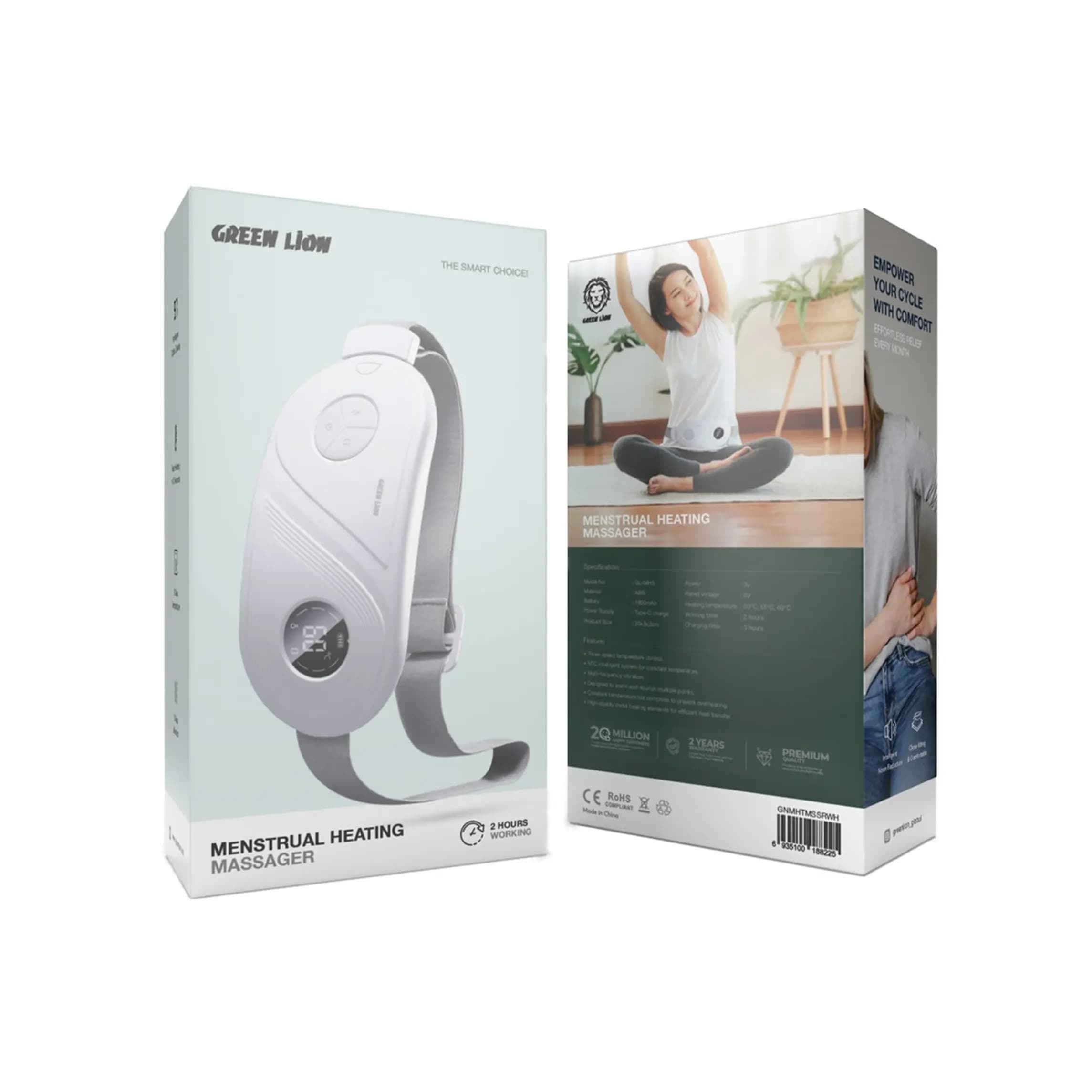 ماساژور گرم کننده قاعدگی گرین لاین مدل Menstrual Heating — تصویر ۳