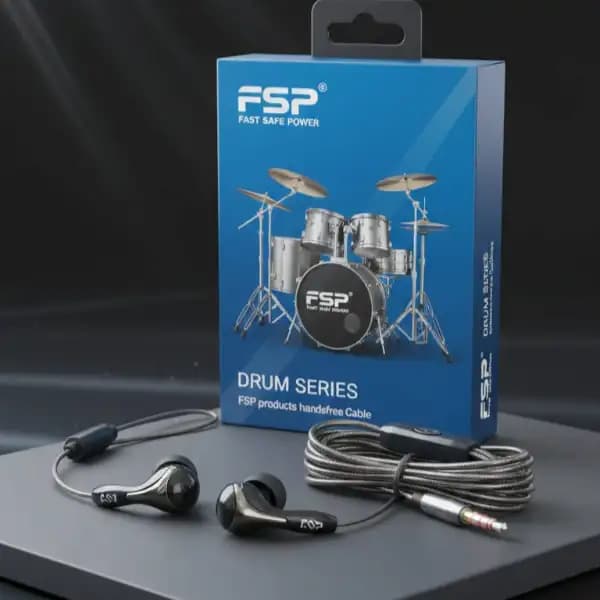 هندزفری با سیم اف اس پی (FSP) مدل Drum Series — تصویر ۳