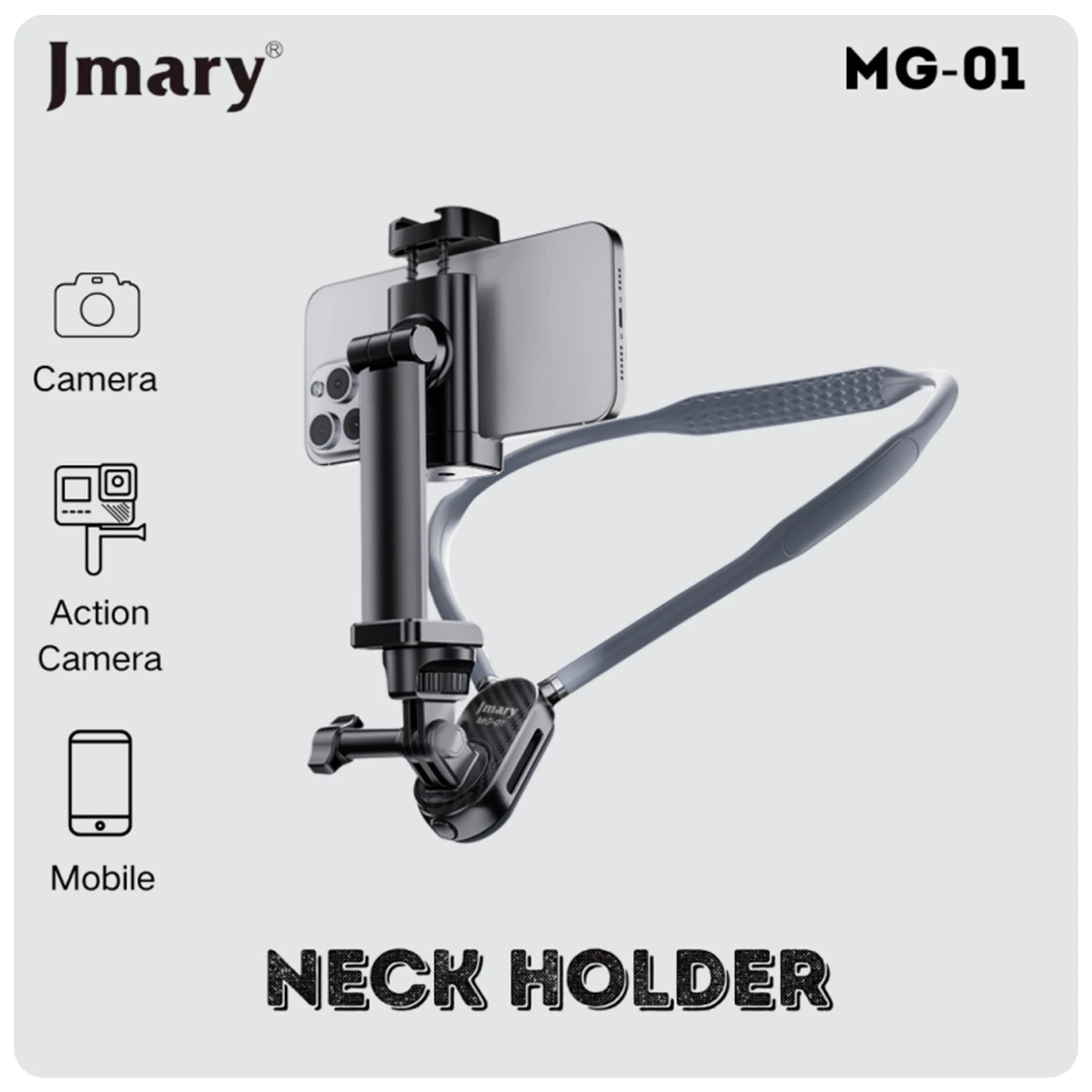 هولدر گردنی موبایل جی ماری مدل Jmary MG-01 — تصویر ۲