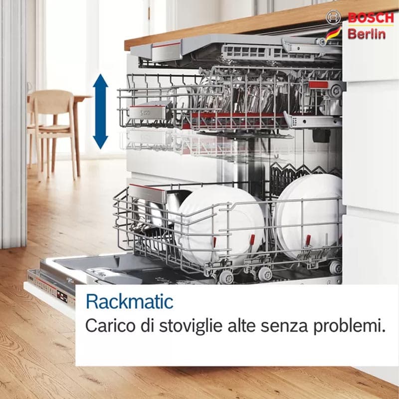 ماشین ظرفشویی توکار بوش مدل BOSCH SMV8ZCX07E — تصویر ۴