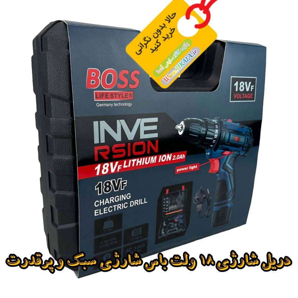 دریل شارژی ۱۸ ولت باس 18VF — تصویر ۴