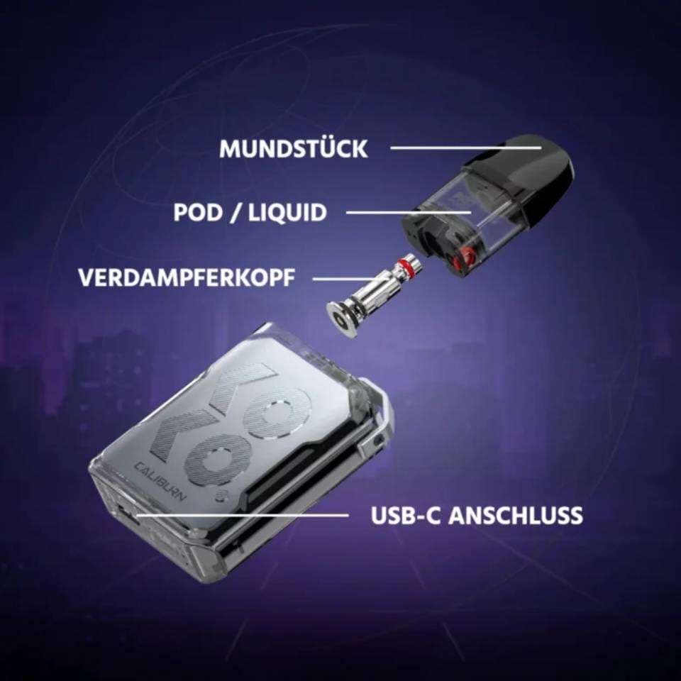 Uwell Caliburn Koko GK2 — تصویر ۳