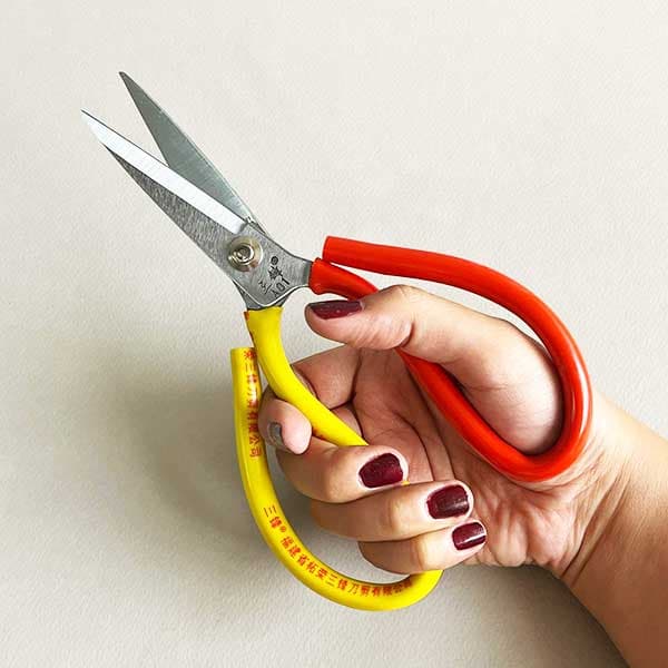 قیچی چرم و نمد درجه 1