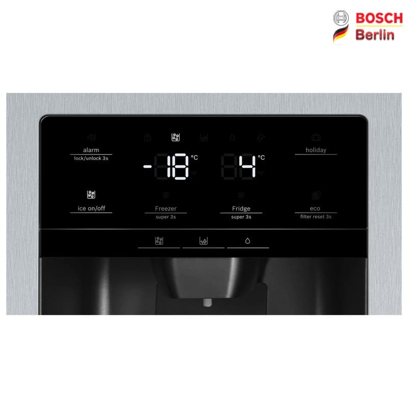 ساید بای ساید بوش مدل BOSCH KAG93AI304 — تصویر ۳