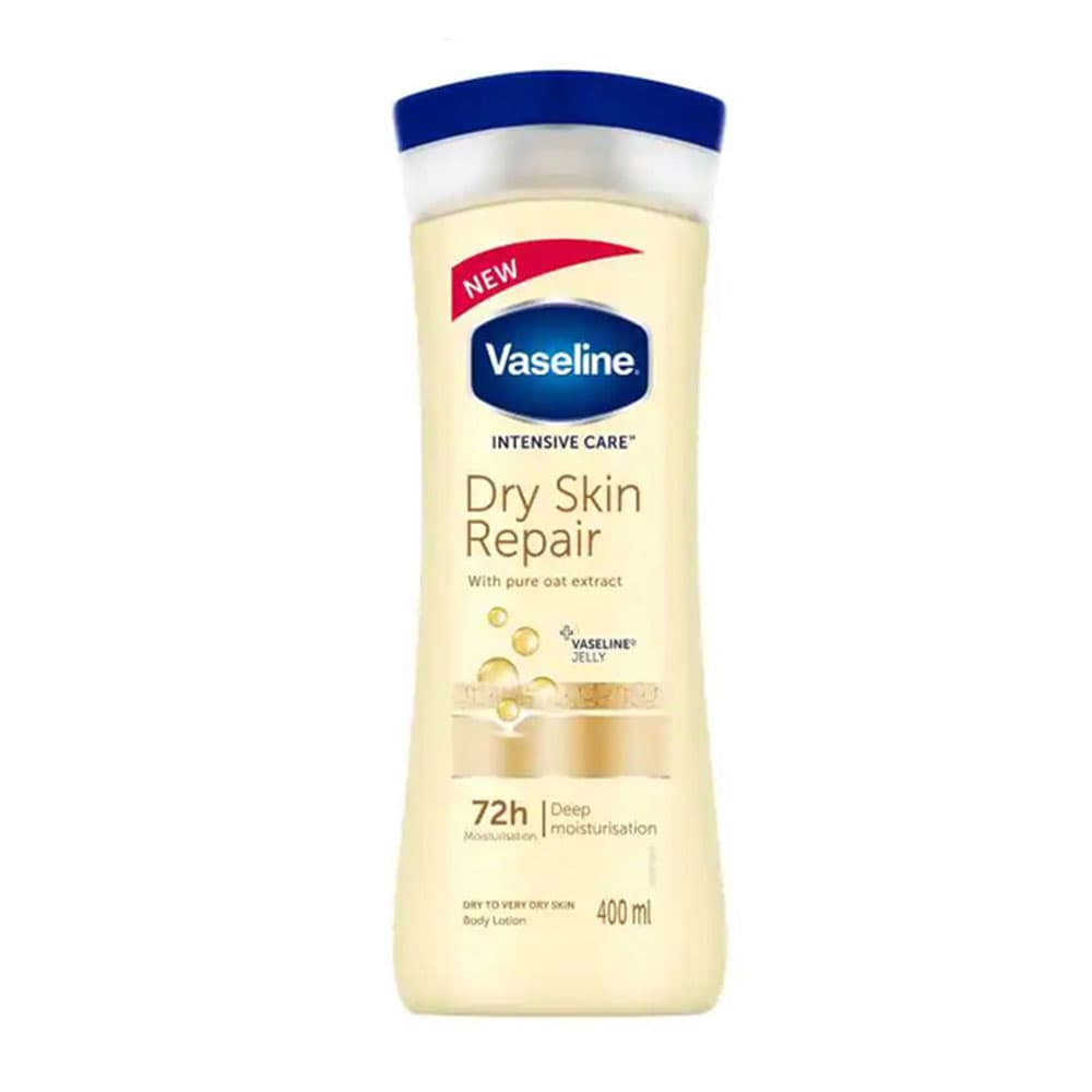 لوسیون بدن وازلین مدل dry skin repair — تصویر ۲