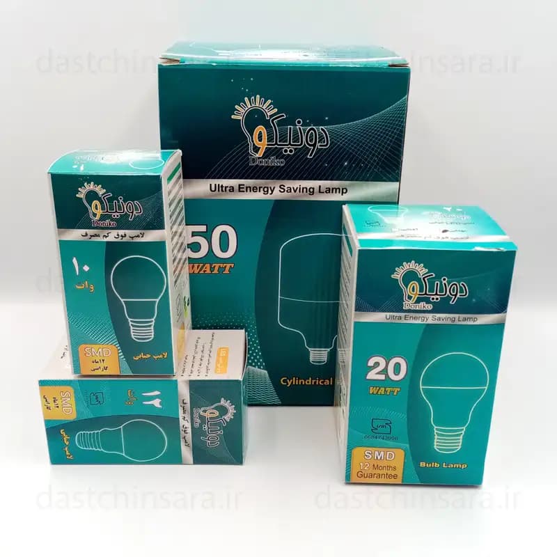 لامپ فوق کم مصرف حبابی دونیکو