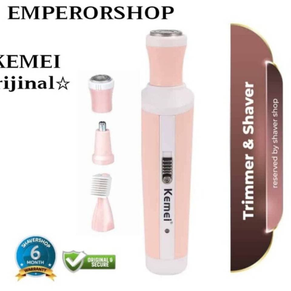 ماشین اصلاح صورت و بدن بانوان کیمی KEMEI KM-3024 — تصویر ۵