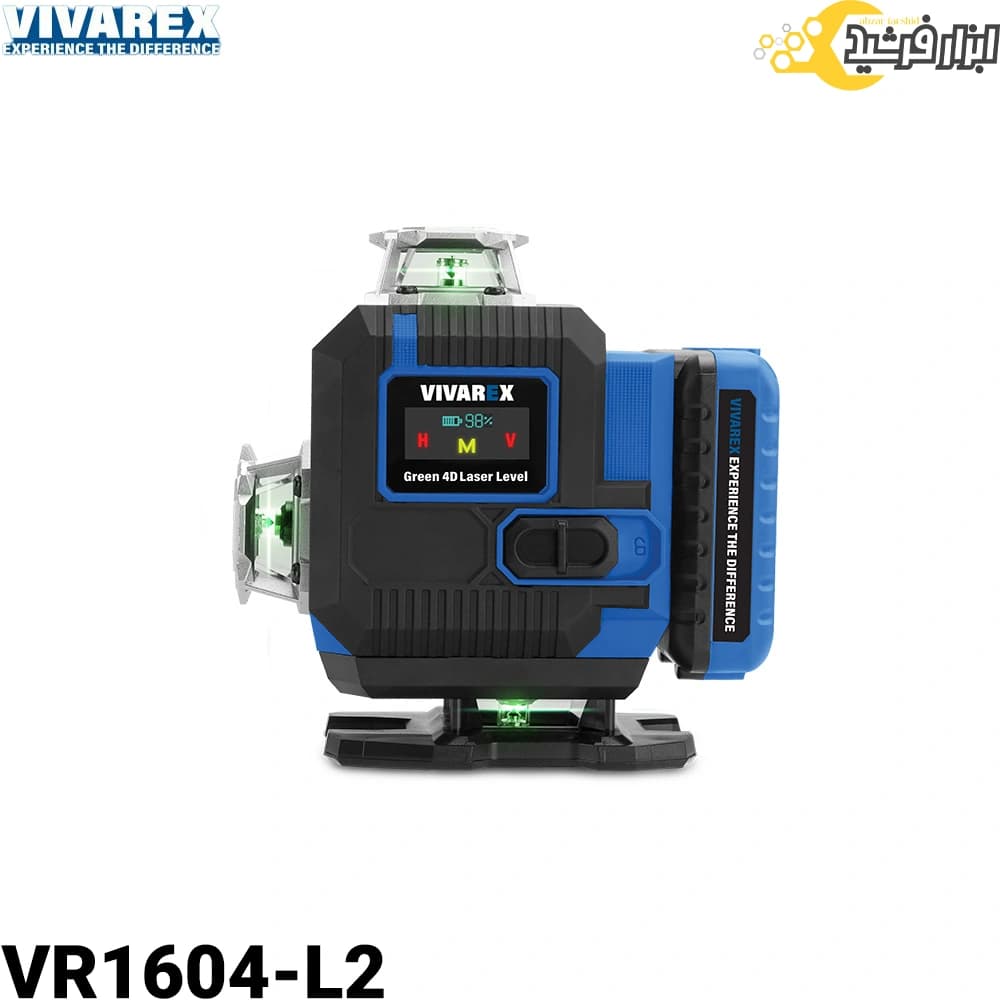 تراز لیزری ویوارکس 4بعدی 16خط VR1604-L2 نور سبز — تصویر ۲