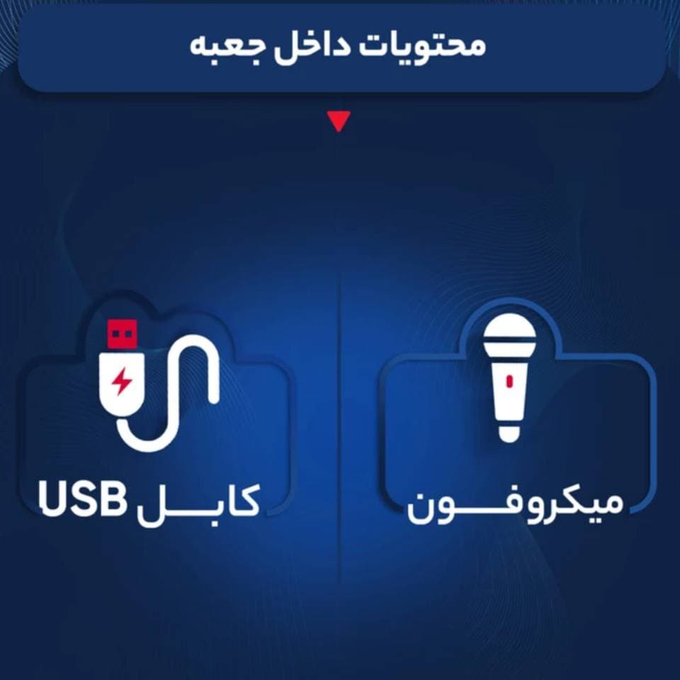 اسپیکر بلوتوثی مدل K12 با میکروفون — تصویر ۴