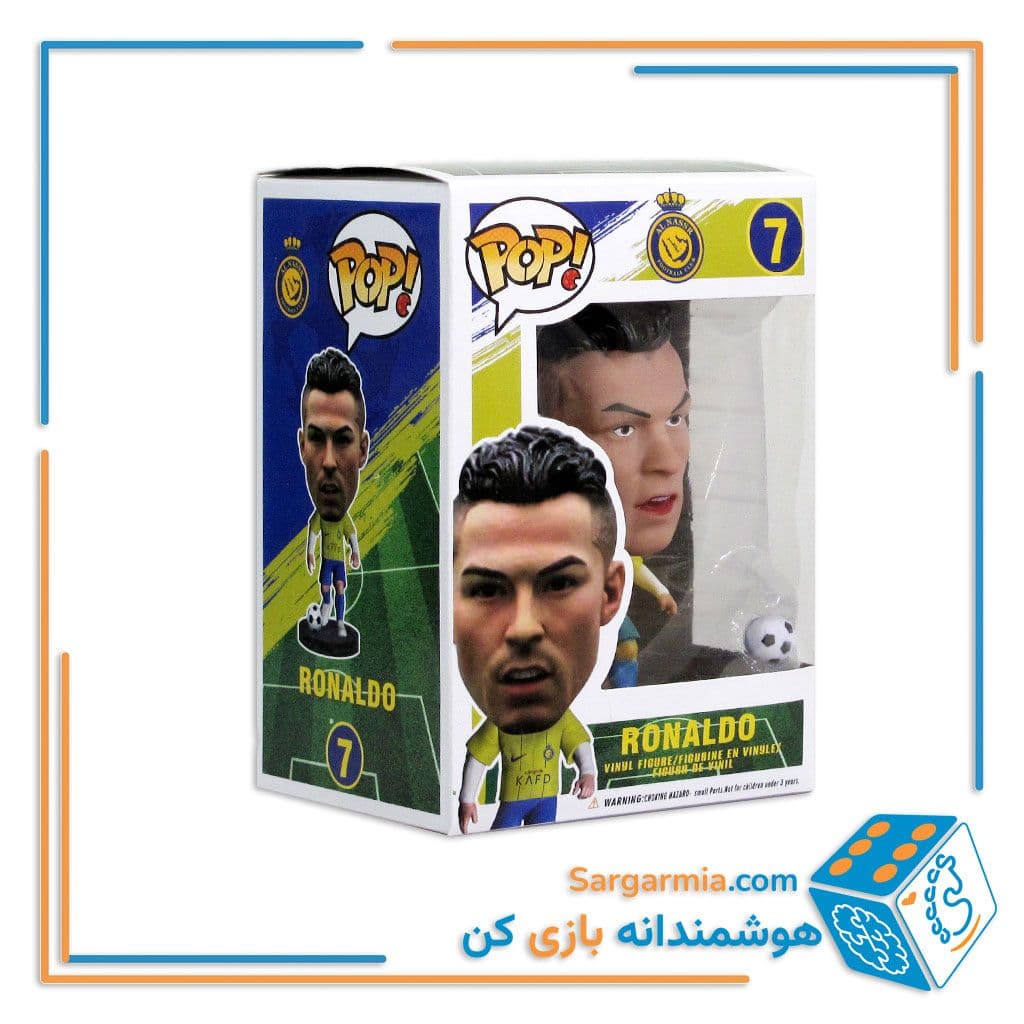 فانکو پاپ فوتبالی طرح کریستیانو رونالدو کد 3 — تصویر ۲