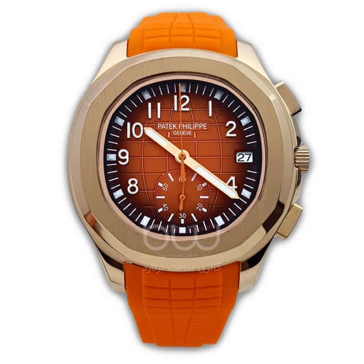 ساعت مچی مردانه پتک فیلیپ PATEK PHILIPPE نقره ای صفحه مشکی مدل M8058 — تصویر ۴