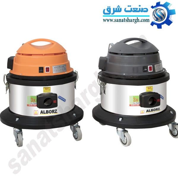 جاروبرقی نیمه صنعتی دو موتوره خاک البرز هتلی کم صدا