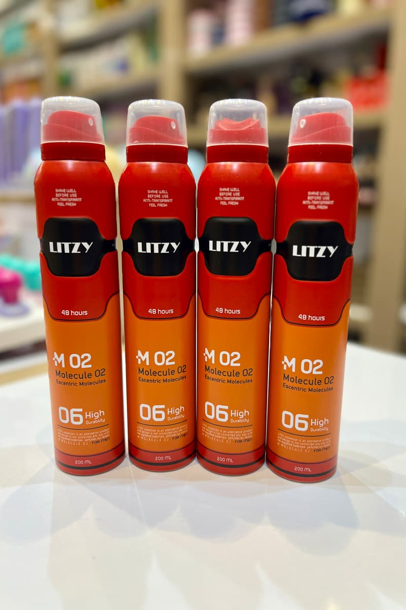 اسپری Litzy مدل مولکول 02