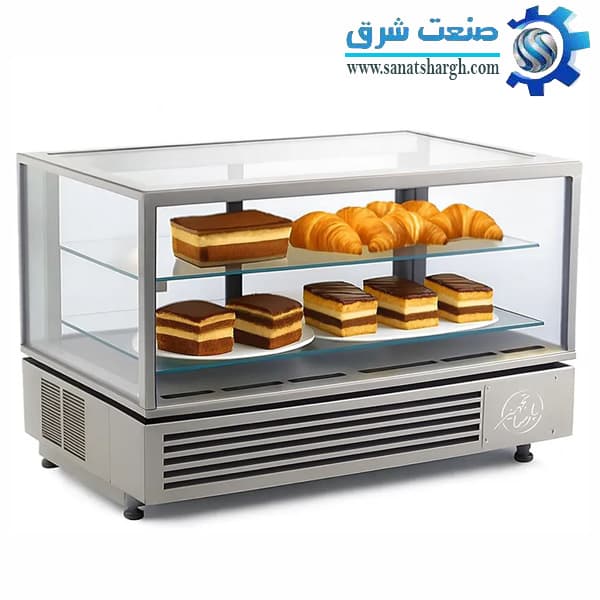 شو کیک رومیزی استیل 75 سانتی