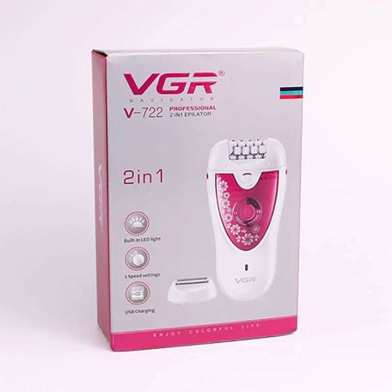 اپیلاتور دو کاره وی جی آر مدل V-722 — تصویر ۴