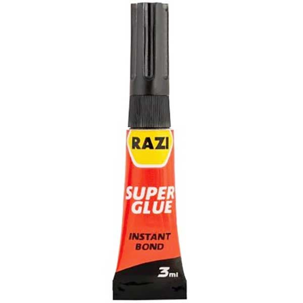 چسب قطره‌ای رازی مدل Super Glue حجم 3 میلی لیتر