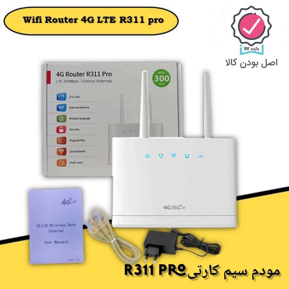 مودم سیمکارتی آنلاک هایلینک R311 pro — تصویر ۶
