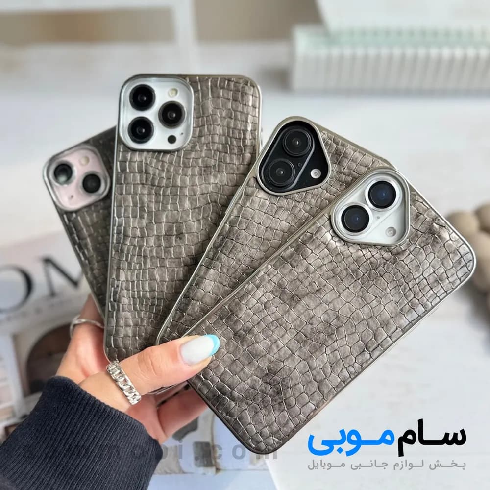 قاب کروکو کلاسیک آیفون(کدC1974)؛ (قیمت به روز 1405 ) — تصویر ۲