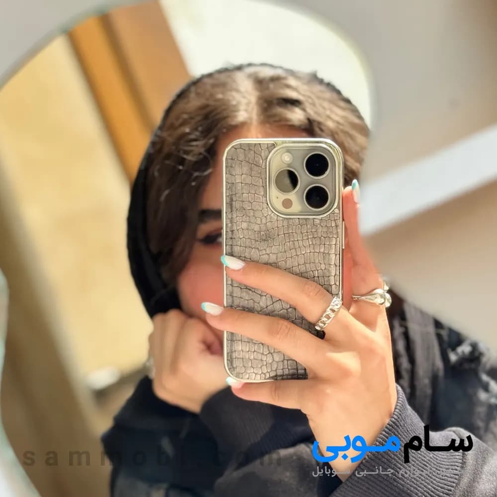 قاب کروکو کلاسیک آیفون(کدC1974)؛ (قیمت به روز 1405 ) — تصویر ۶