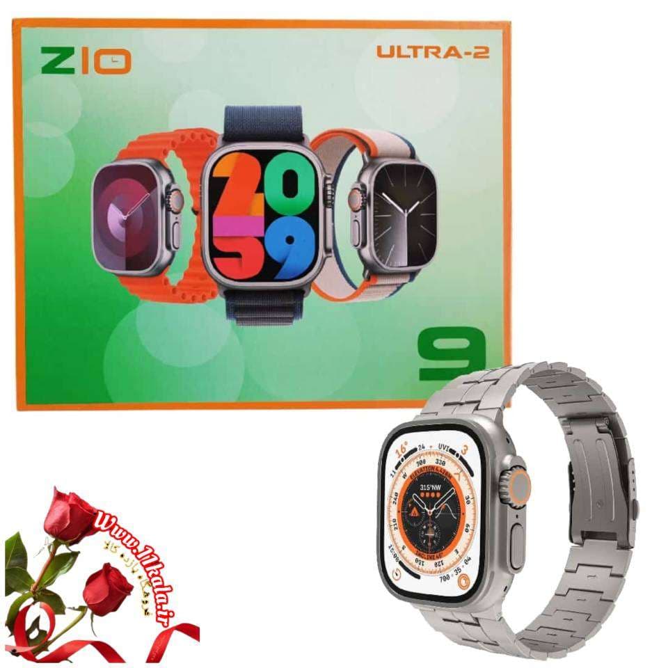 ساعت هوشمند z10 ultra2 همراه با 7 بند و یک بند فلزی