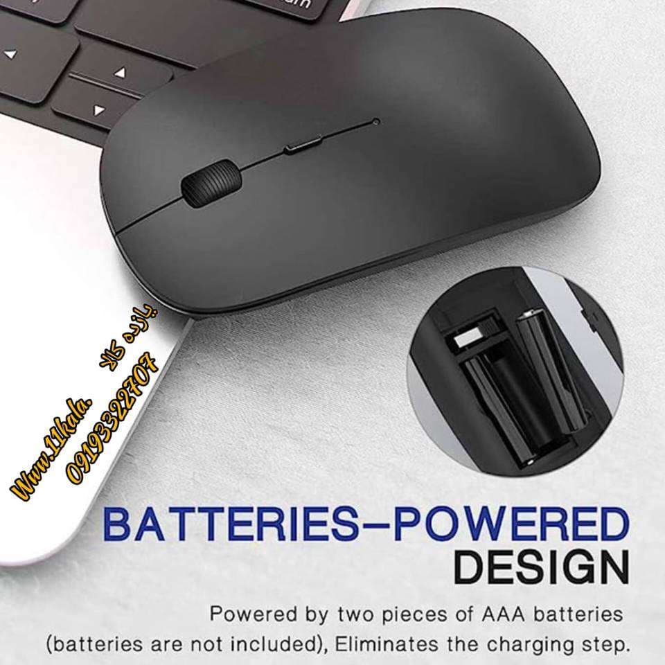 ماوس بی سیم طرح اپل مدل 4D wireless mouse — تصویر ۶