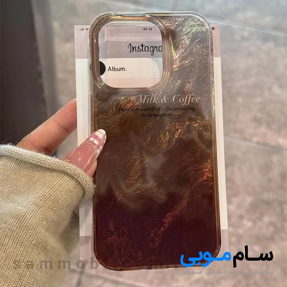 قاب Milk and Coffee آیفون (کدC2013)؛ (قیمت به روز 1405 ) — تصویر ۲